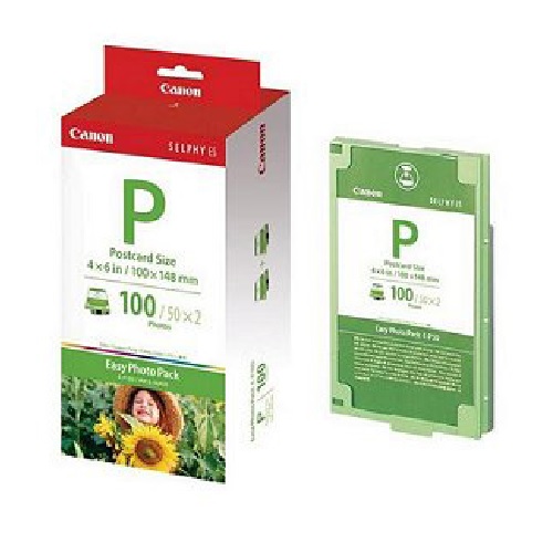 Canon E-P100 포토 프린터 인화지 (100매)