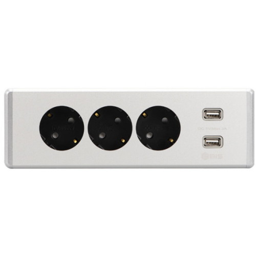 3구 USB 빌트인 콘센트 BID-2003M