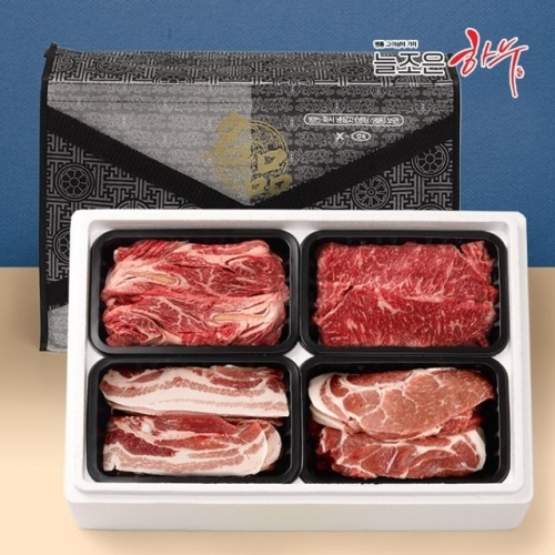 늘조은하누  한우한돈 선물세트 1.4kg
