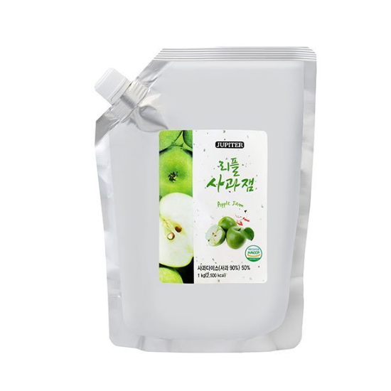 쥬피터 리플 사과잼 1kg (5개)