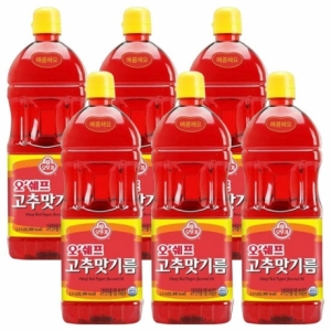 오쉐프 고추맛기름 1.5L (6개)_이미지