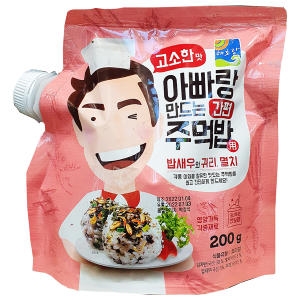 해초랑 아빠랑 만드는 주먹밥  고소한맛