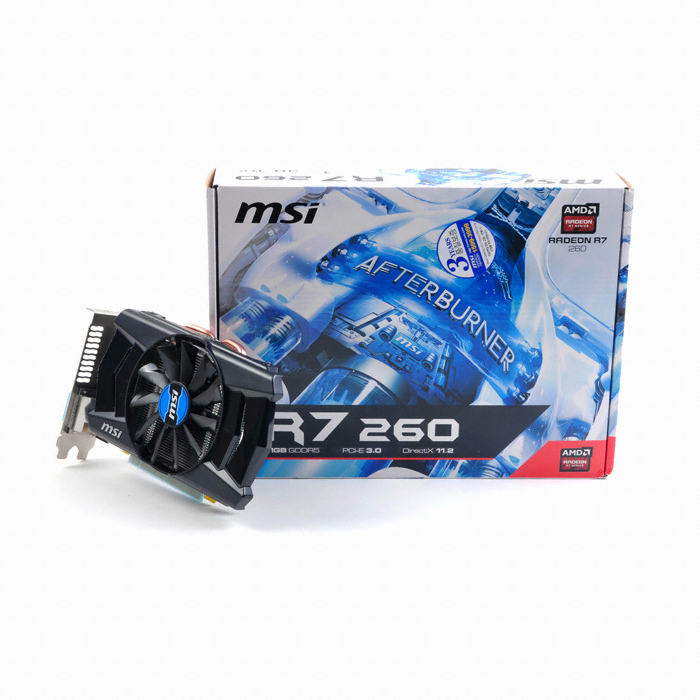 라데온 R7 260 OC 블랙 아머 D5 1GB 대원씨티에스