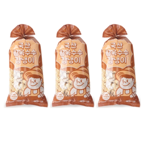 두보식품 국산 황옥수수 강냉이 230g (3개)_이미지