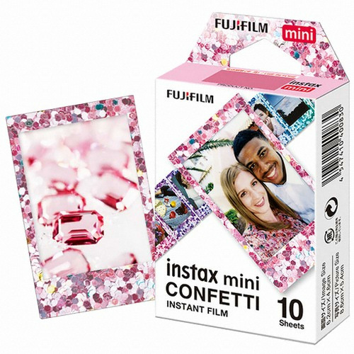 후지필름 인스탁스 미니필름 컨페티 [10매]