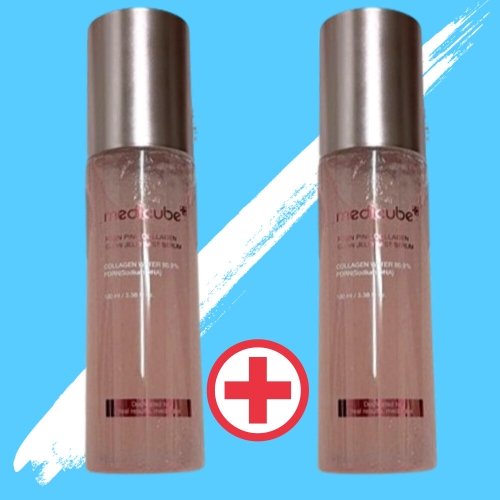 메디큐브 PDRN 핑크 콜라겐 글로우 젤리 미스트 100ml [2개]