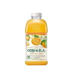 서울우유 아침에주스 오렌지 950ml (4개)_이미지