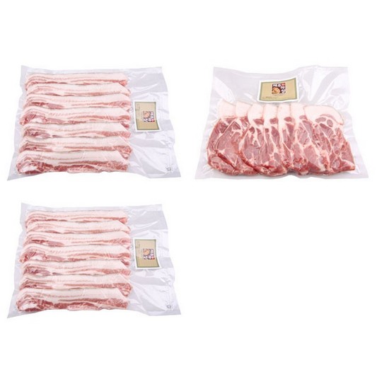삼다몰 제주 흑돼지 선물세트 2호 3kg (1개)_이미지