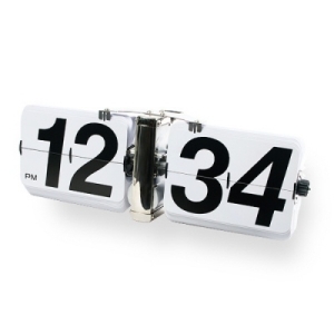 히키스 비트 인테리어소품 벽걸이형 메탈 플립 WALL CLOCK_이미지