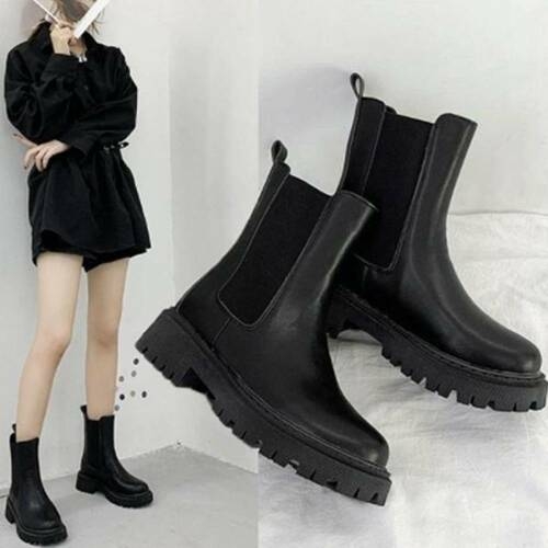 첼시부츠 통굽워커 앵클부츠 키높이부츠 US502 TS1157