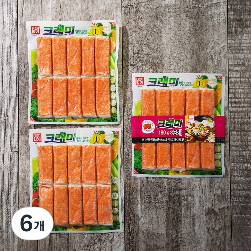 한성기업 와일드 크래미 180g (6개)_이미지