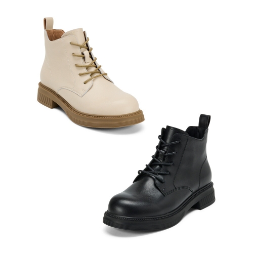 탠디 여성 소가죽 앵클부츠_9125509