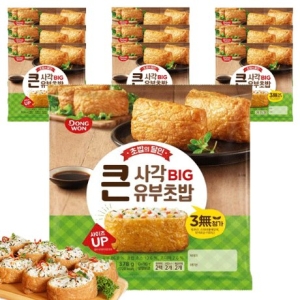 동원F&B 큰사각 유부초밥 378g (10개)_이미지