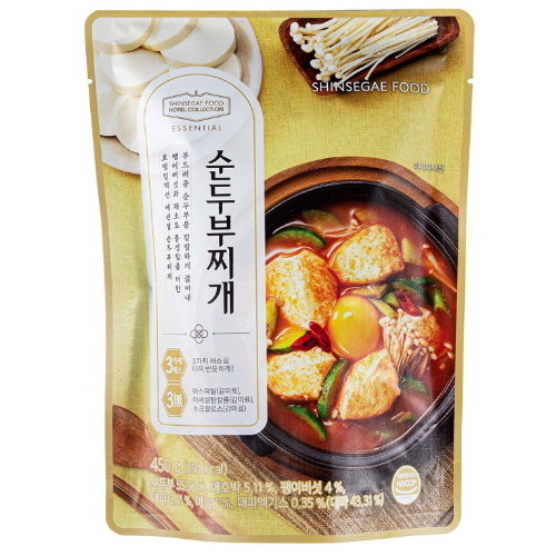 신세계푸드 호텔컬렉션 에센셜 순두부찌개 450g (2개)_이미지