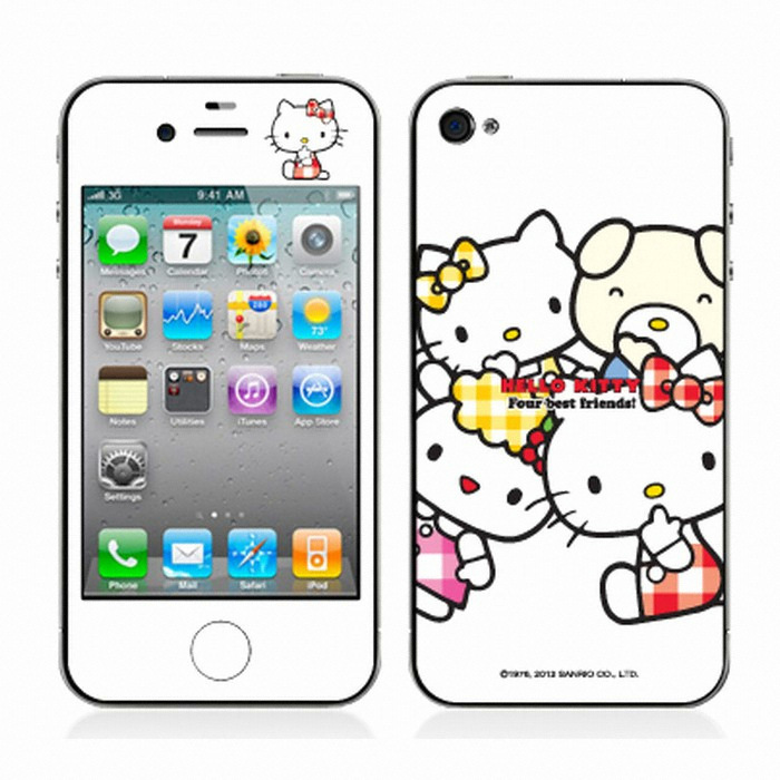 POPSKIN 오리지날 헬로키티 Four Best Friends