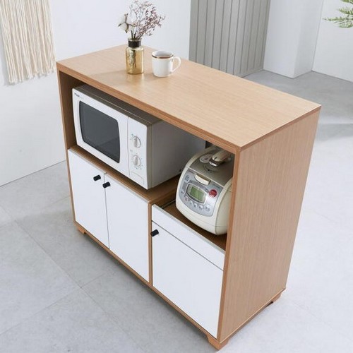 플랜데코 베티스 아일랜드 홈바 렌지대 주방수납장_이미지