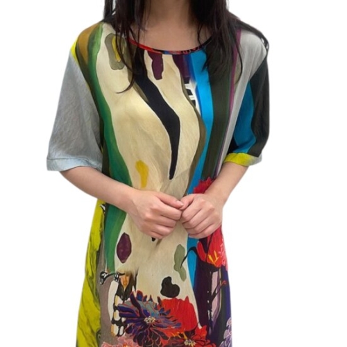 몬테밀라노 서양화그림여름원피스QK406O1228