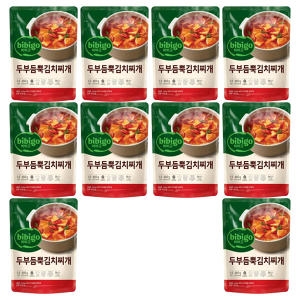 CJ제일제당 비비고 두부듬뿍 김치찌개 460g (10개)