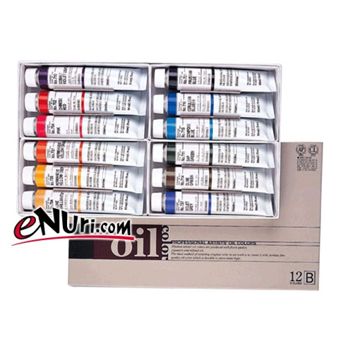 신한화구 신한 유화물감(대) B 50ml [12색]