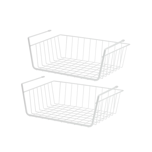 코멧 주방선반 걸이식 키친타올 걸이 화이트 2개입_이미지