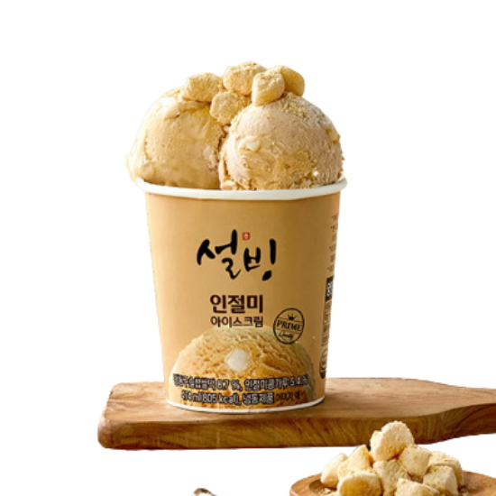 설빙 파인트아이스크림 인절미 474ml (1개)