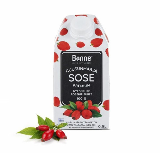 본네 로즈힙 퓨레 주스 500ml (6개)_이미지