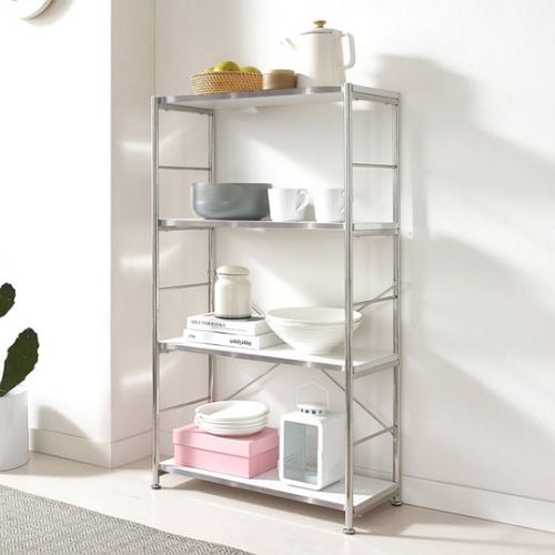 키모 스페셜 미드센츄리 3단 수납 선반 책장 600