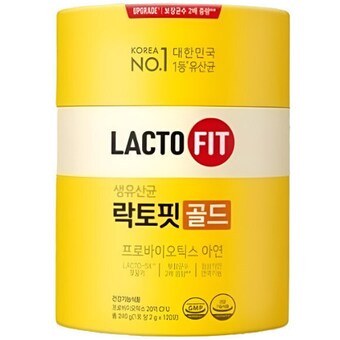 종근당건강 <b>락토</b><b>핏</b> 생유산균 골드 2g 120포