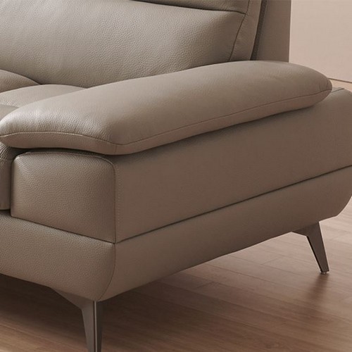 삼익가구 디아나 천연통가죽 소파 3인용 (스툴별도)_이미지