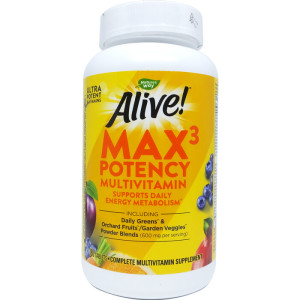 네이쳐스웨이 얼라이브 맥스3 데일리 멀티비타민 180정 (해외) (1개)