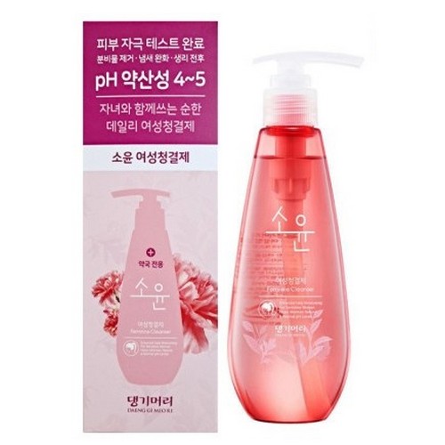 두리화장품 댕기머리 소윤 약산성 여성청결제 250ml (1개)