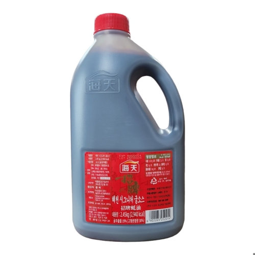 해천 굴소스 2.45kg 대용량 업소용 만능소스 숙주볶음 볶음밥소스 1개_이미지