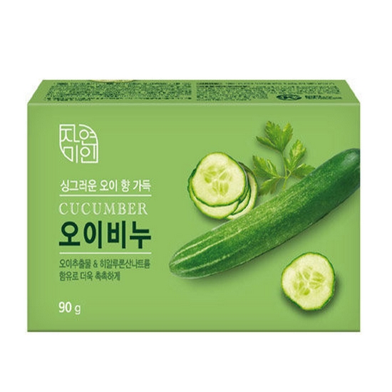 무궁화 자연미인 오이 비누 90g이미지입니다. 누르면 해당 게시물로 새창이동합니다.
