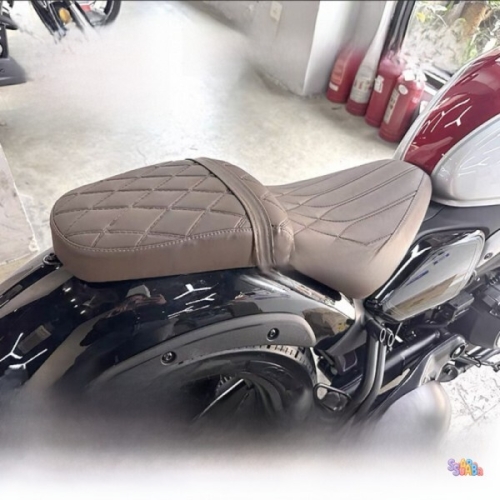 왁스 바이크 오토바이 오일 가죽 다이아몬드 시트 clc450 쿠션 수정 CFMOTO CL-C450 신상 적합_이미지
