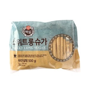 백설 스위트 롱슈가 500g(5gx100입) (4개)_이미지