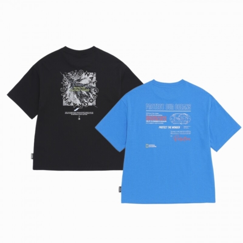 키즈 K262UTS120 냉감 ESG 그래픽2 반팔 티셔츠