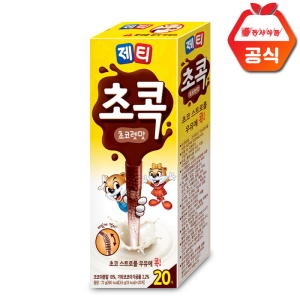 제티 초콕 초콜릿맛 3.6g 20개입