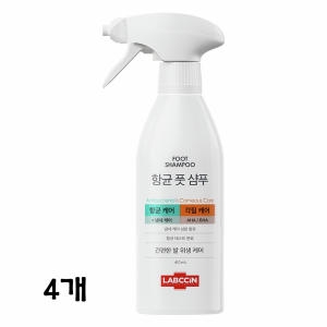 애경 랩신 항균 풋샴푸 410ml (4개)