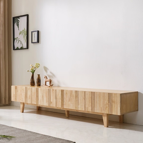 케나 고무나무 원목 거실장 2000