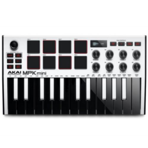 인뮤직 아카이 프로 Pro MPK Mini MK3 화이트_이미지