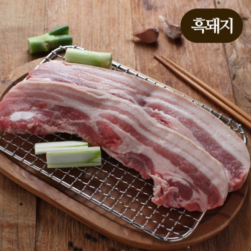산지직송 1등 제주흑돼지 오겹살 가정용 구이 1kg