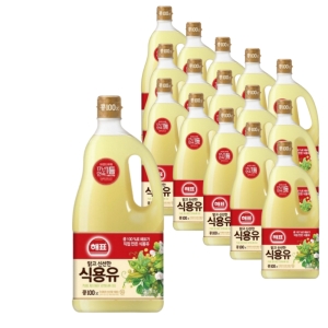해표 식용유 1.8L 16개 콩기름튀김