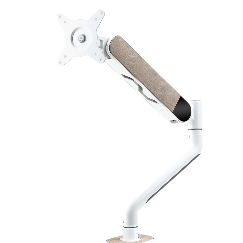 크로스오버 COZ77 Matte White 모니터암_이미지