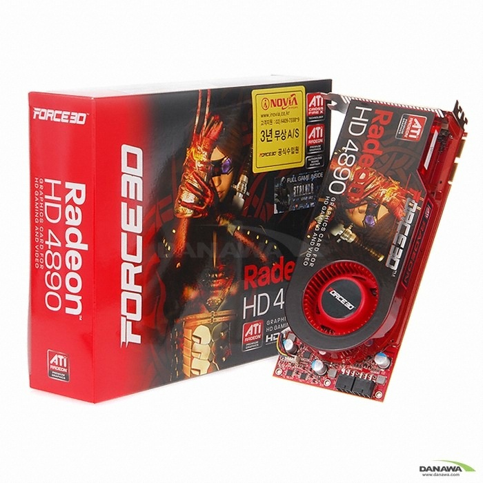 FORCE3D �󵥿� HD 4890 D5 1GB ���̳���