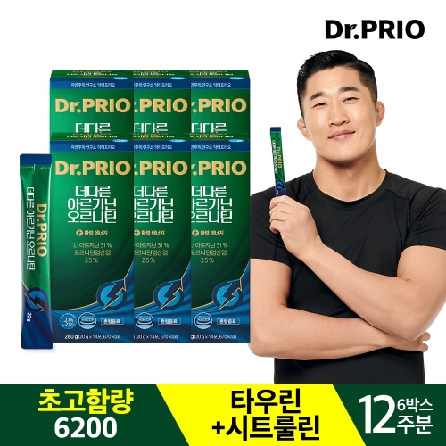 알피바이오 닥터프리오 더다른 아르기닌 오르니틴 22g 14포 (6개)_이미지