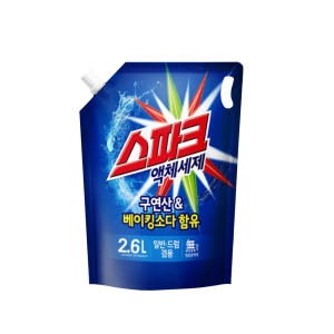 액체세제 2.6L 일반 드럼 겸용 1개
