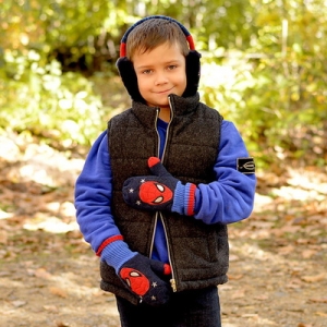 맨 손모아장갑 방한장갑 .겨울아동장갑 MV0120