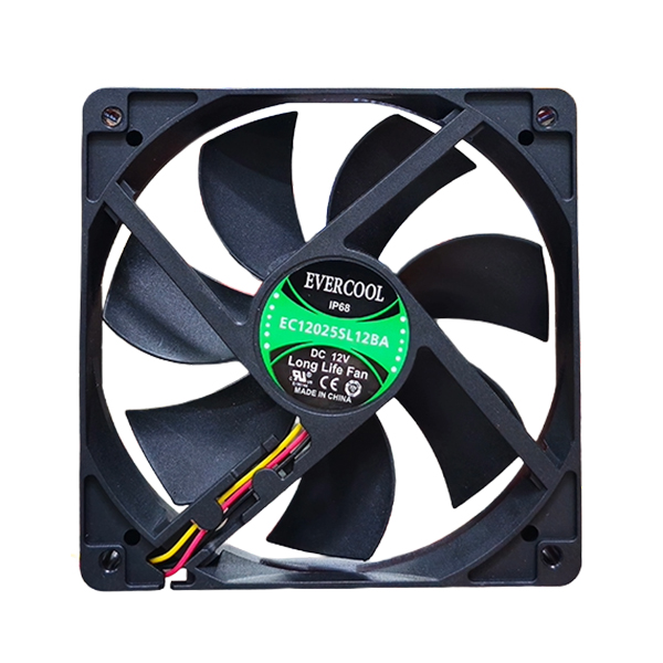 EVERCOOL EC12025SL12BA IP68 방수팬_이미지