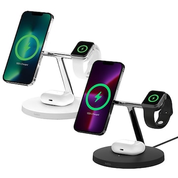 벨킨 부스트업 프로 3in1 맥세이프 무선충전기 WIZ017kr (애플워치용)