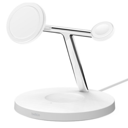 벨킨 부스트업 프로 3in1 맥세이프 무선충전기 WIZ017kr (애플워치용)_이미지